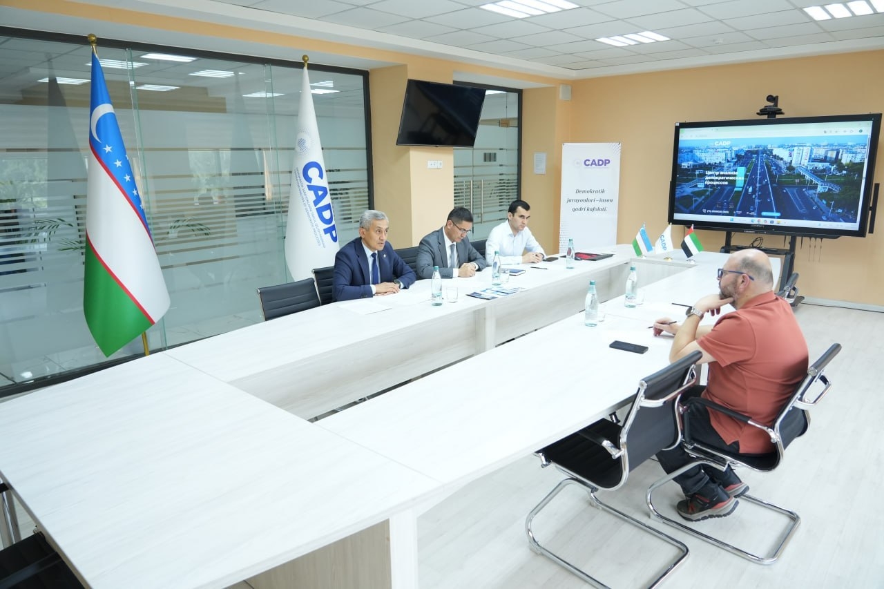 Demokratik jarayonlarni tahlil qilish markazida BAA vakili bilan uchrashuv o‘tkazildi