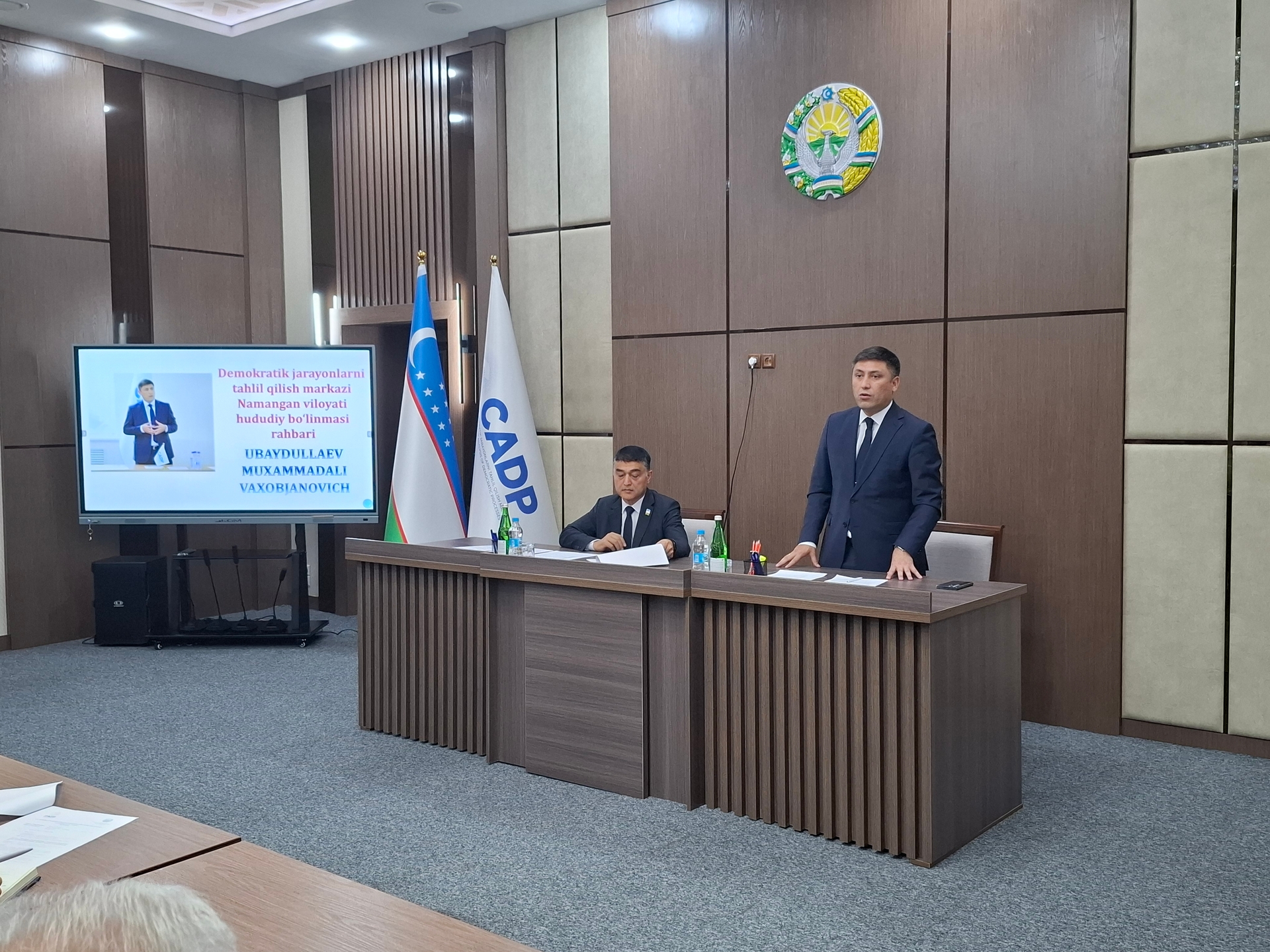 “Халқ депутатлари Кенгашларининг сиёсий партиялар билан ҳамкорлиги масалалари” мавзусида давра суҳбати ўтказилди