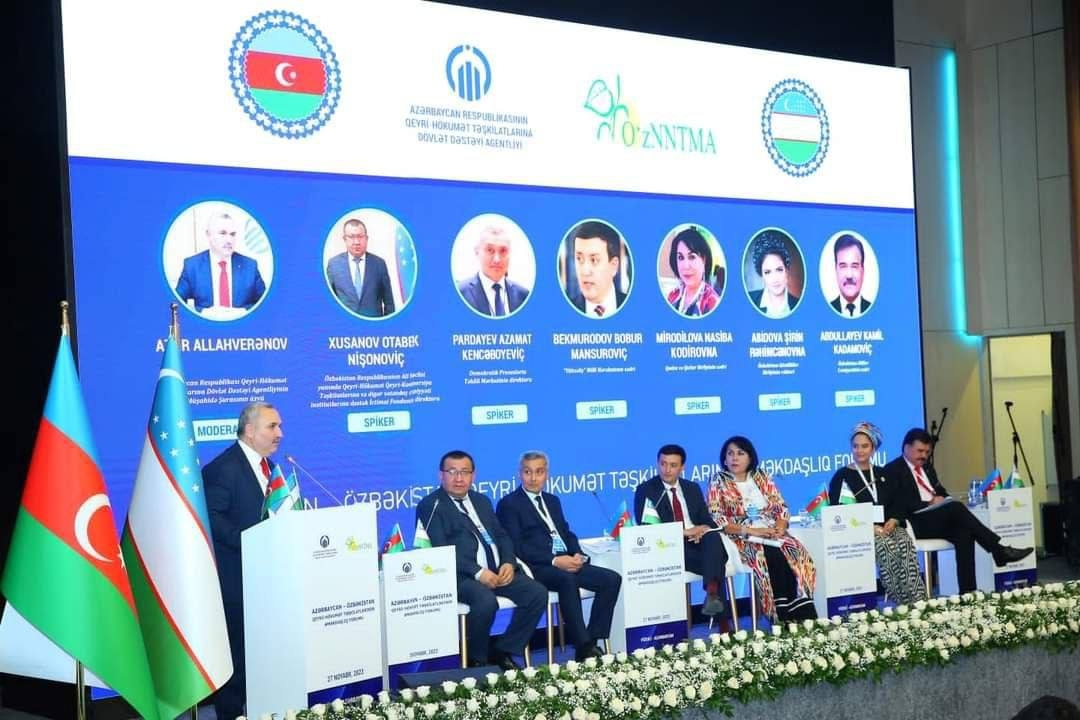 I-й Форум сотрудничества  неправительственных организаций Азербайджана и Узбекистана