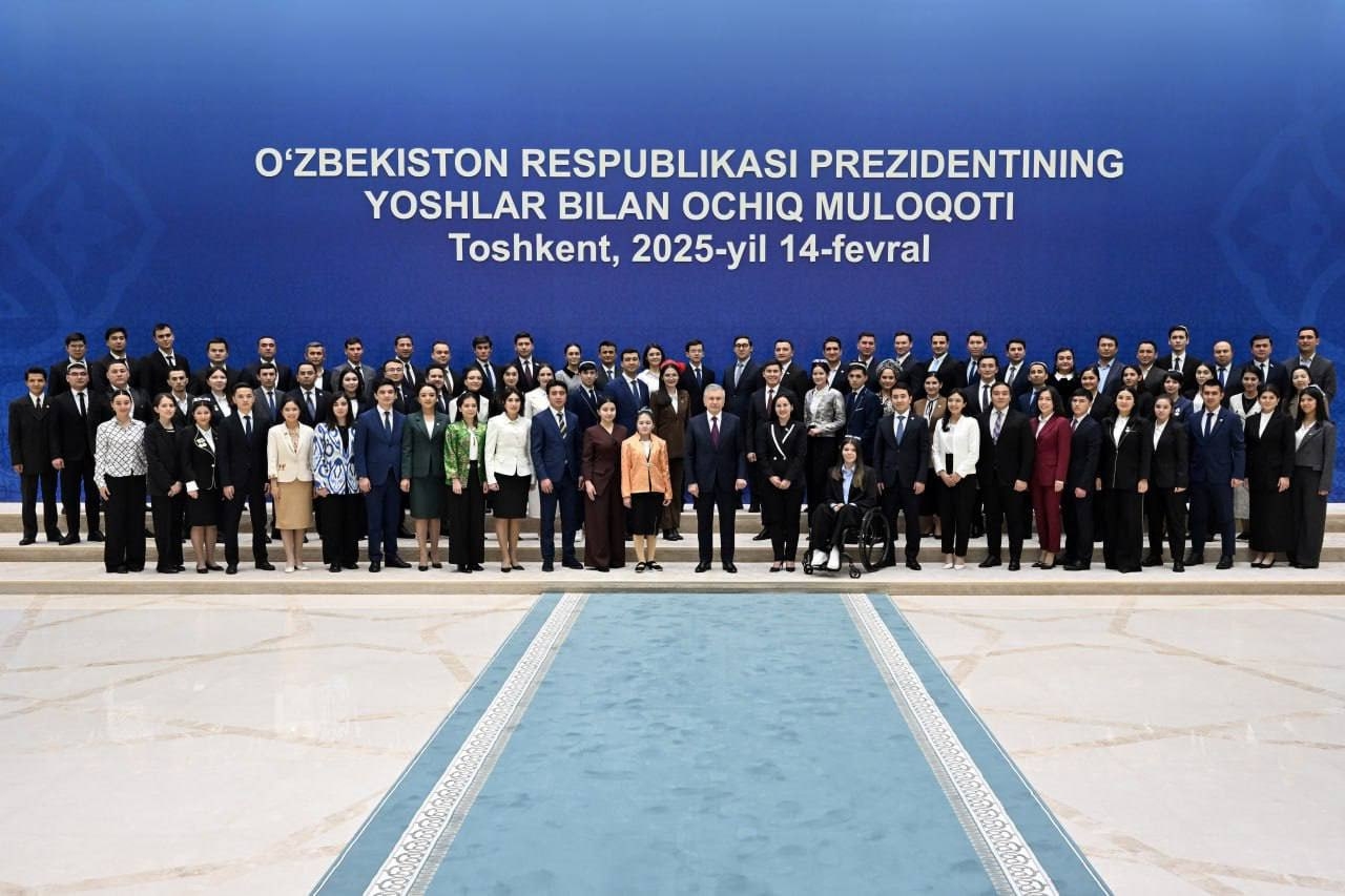 President and youth: co-operation in building the future of the New Uzbekistan