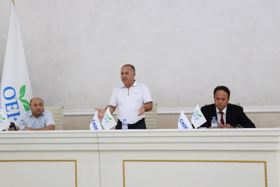 Ekologik xavfsizlik va qonunchilik masalalari muhokama qilindi