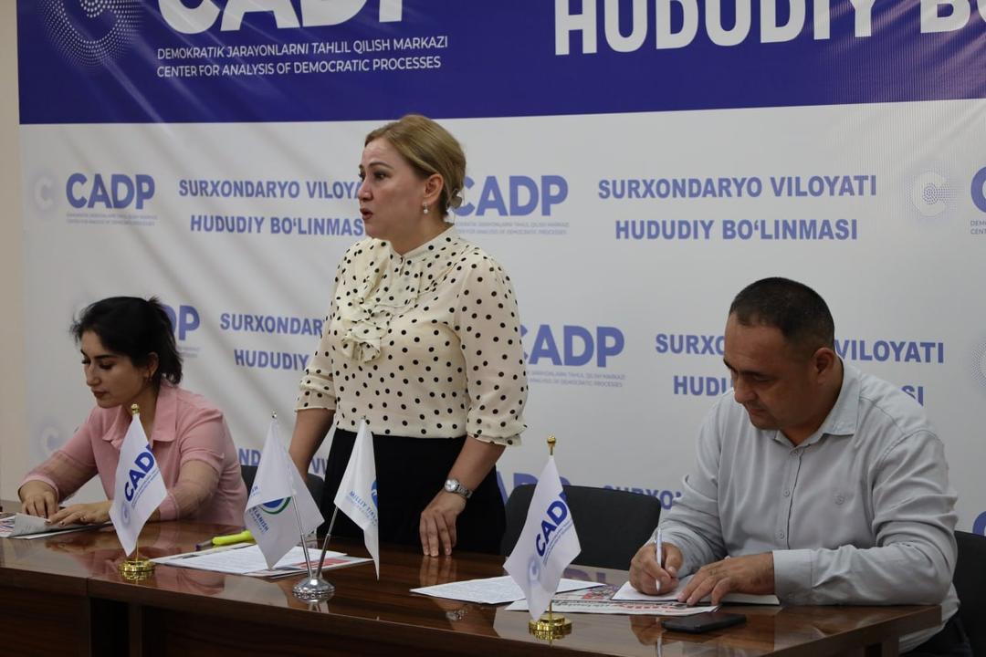 Surxondaryoda milliy qadriyatlar va zamonaviy tafakkur uyg‘unligini ta’minlash masalalari muhokama qilindi.